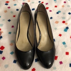 Nine West 2.75” Patent Leather Heels 9 M Black